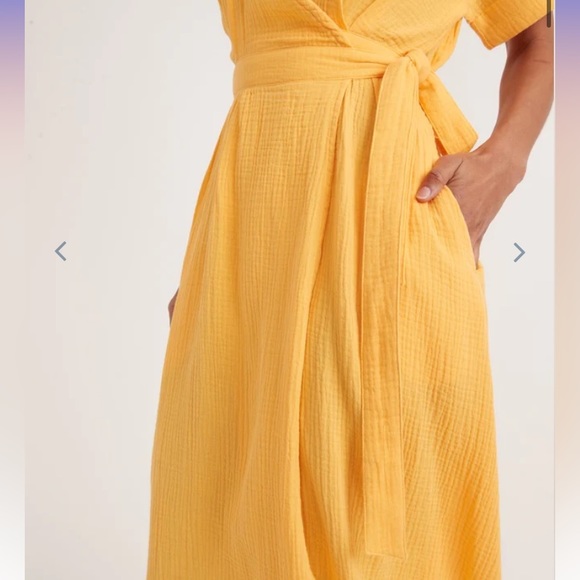 Marine layer wrap dress - Picture 4 of 5